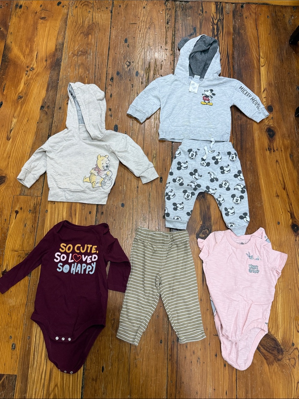 Disney baby and cat and Jack bundle unisex size 12 months - Picture 1 of 15